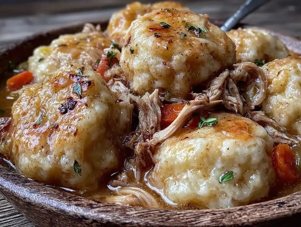 creamy crockpot chicken and dumplings preparation steps