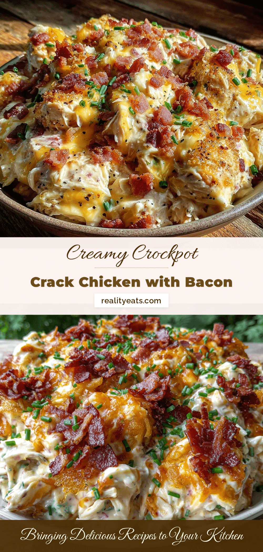 creamy crockpot crack chicken recipe