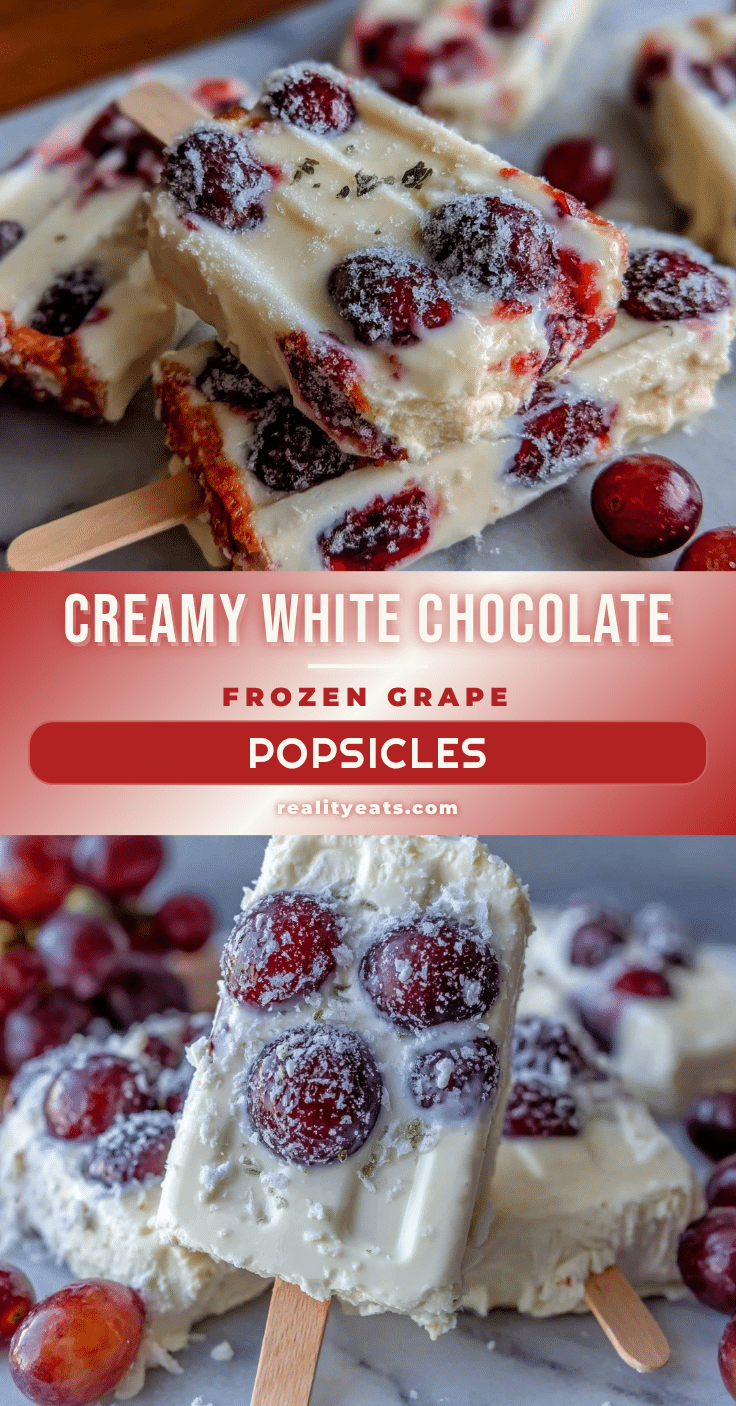 creamy frozen grape popsicles recipe
