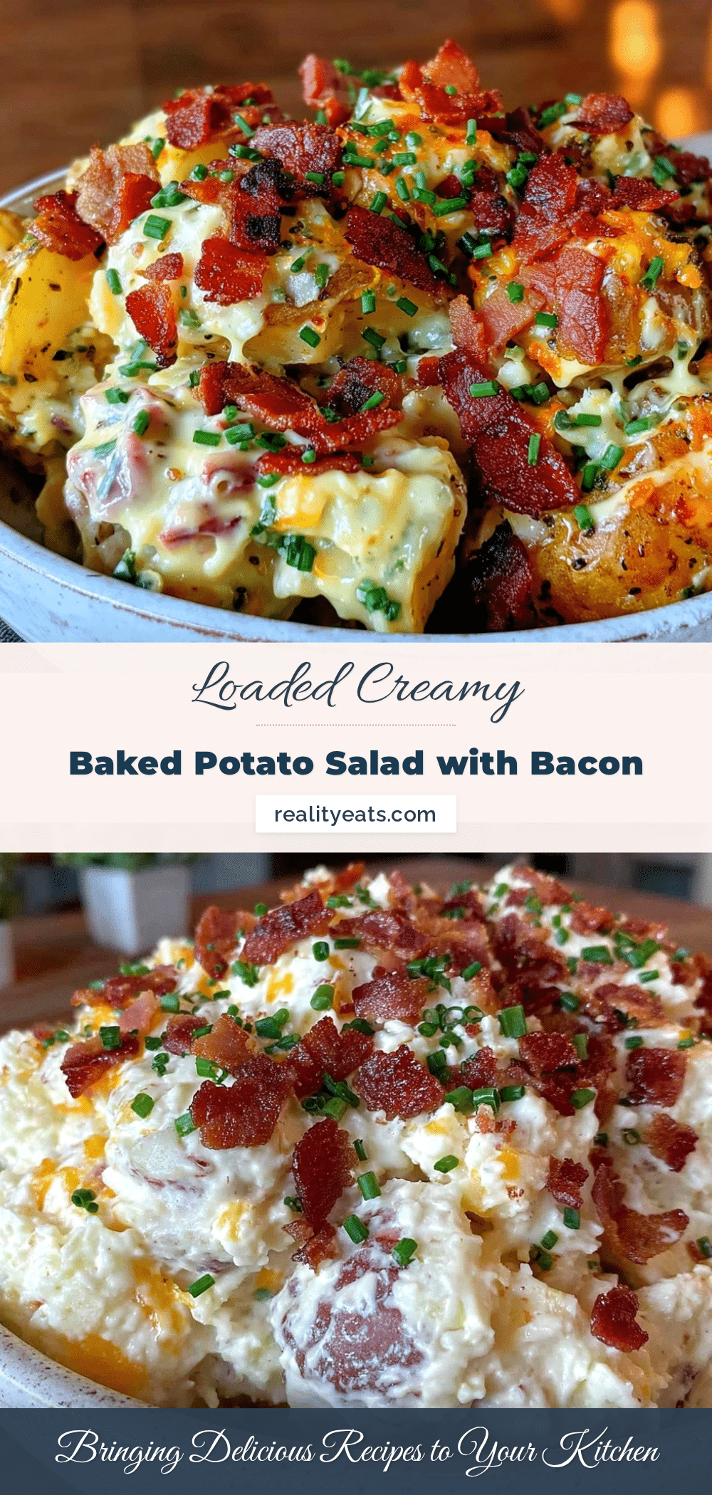 creamy loaded baked potato salad recipe