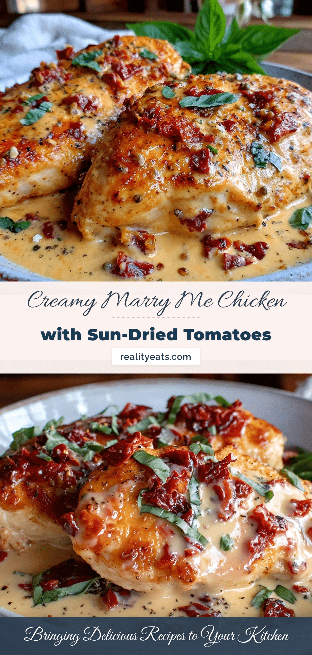 creamy marry me chicken recipe