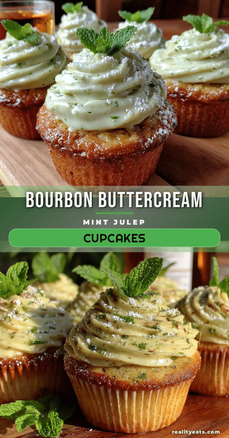 creamy mint julep cupcakes recipe