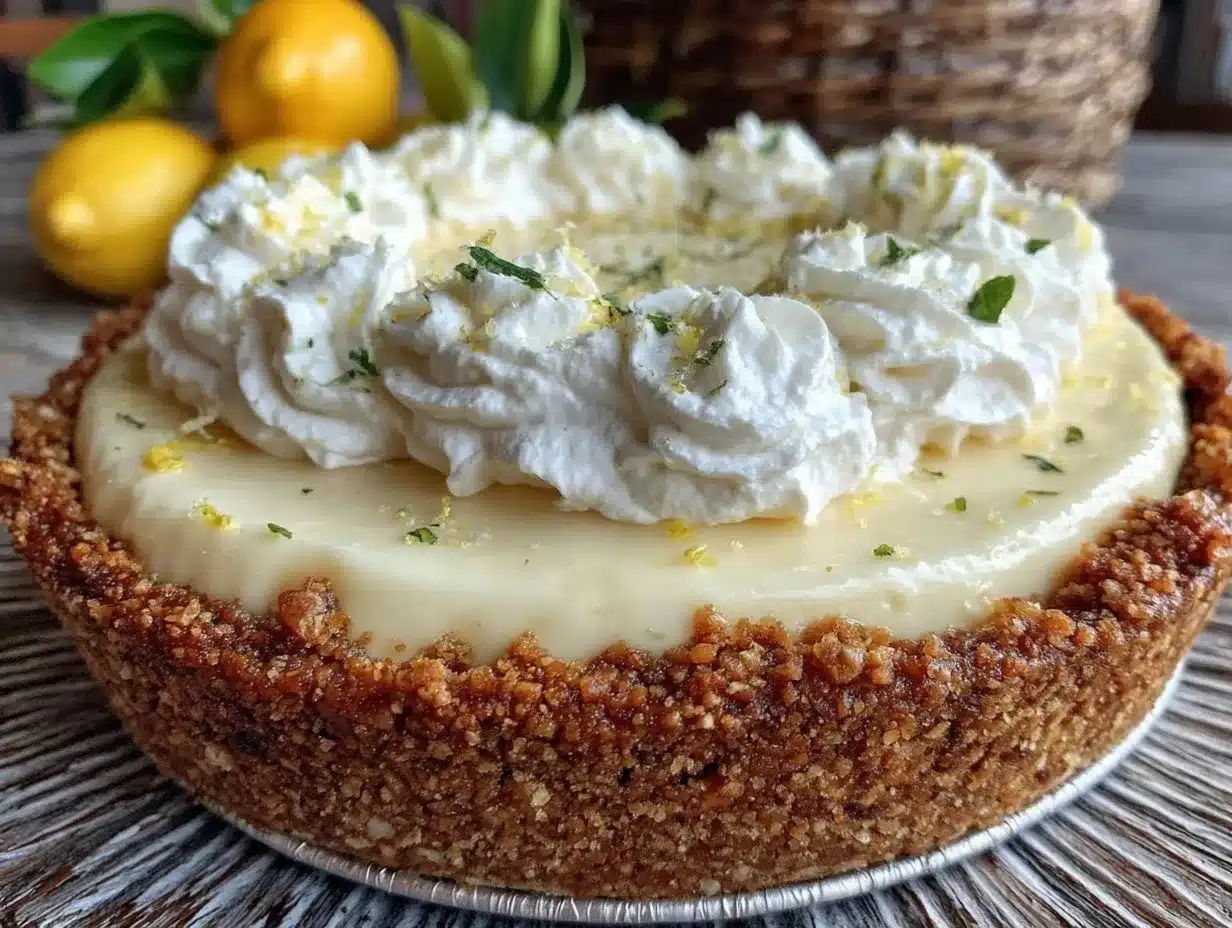 creamy no-bake lemonade pie preparation steps
