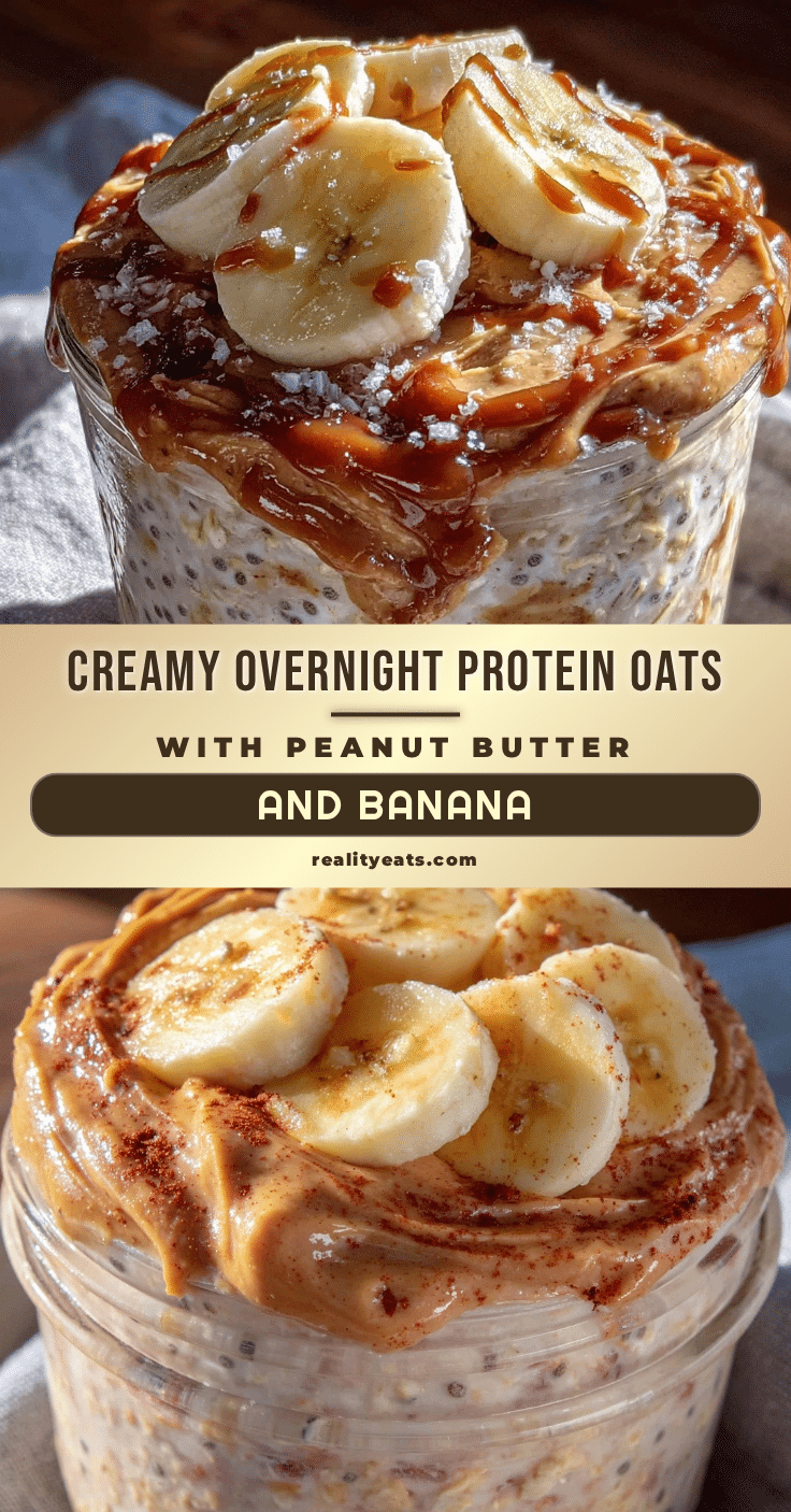 creamy overnight protein oats recipe