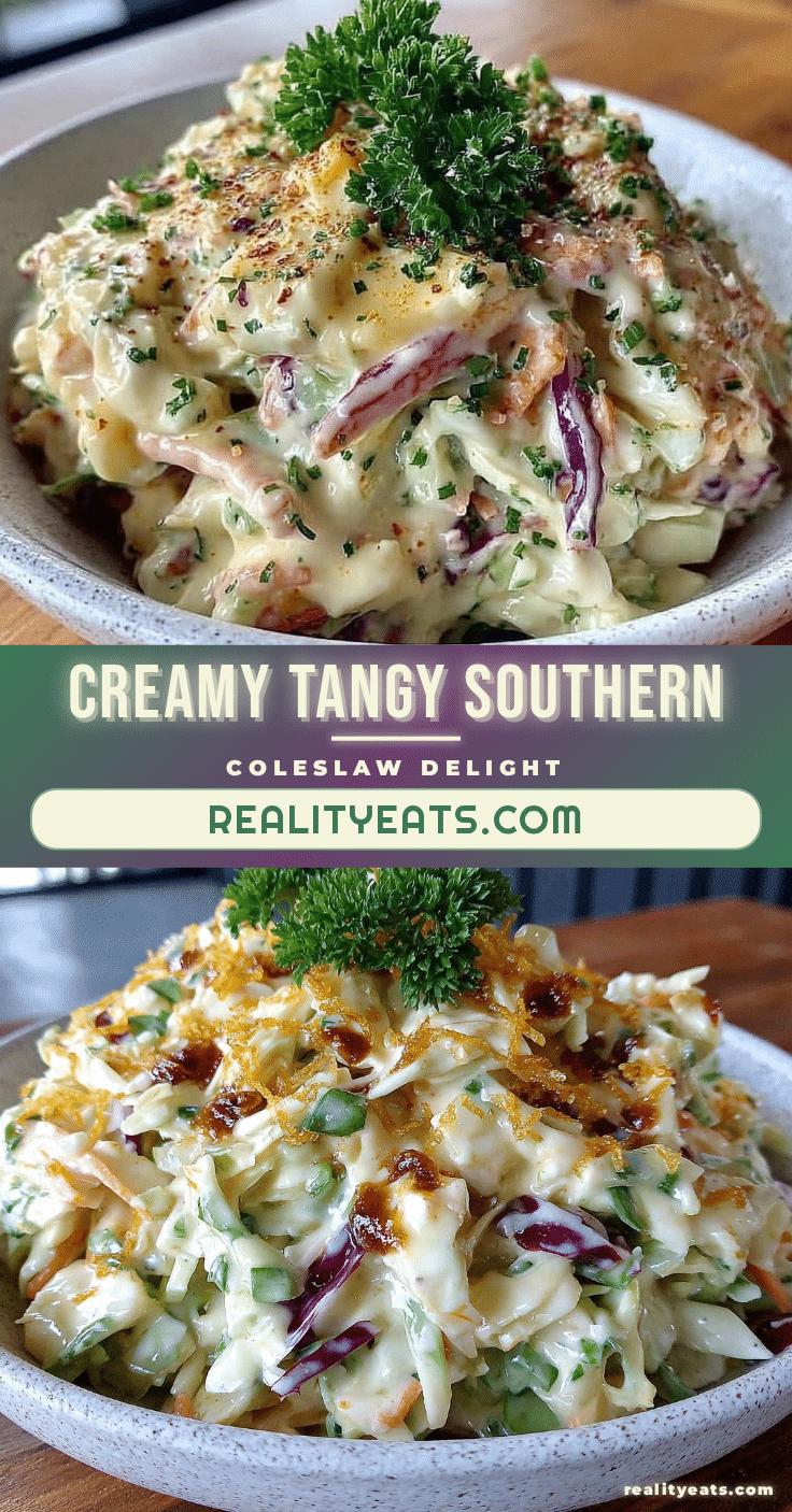 creamy southern coleslaw recipe