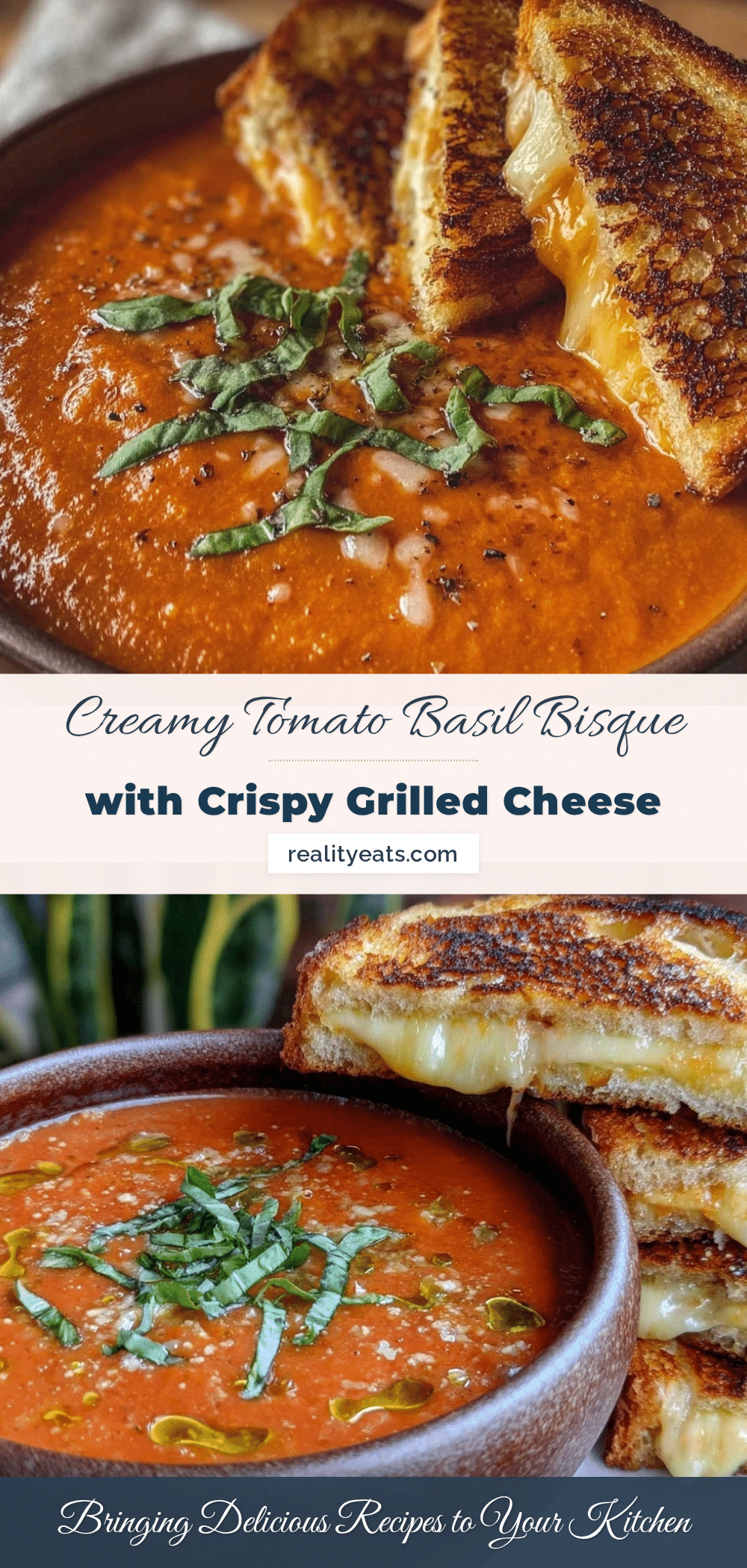creamy tomato basil bisque recipe