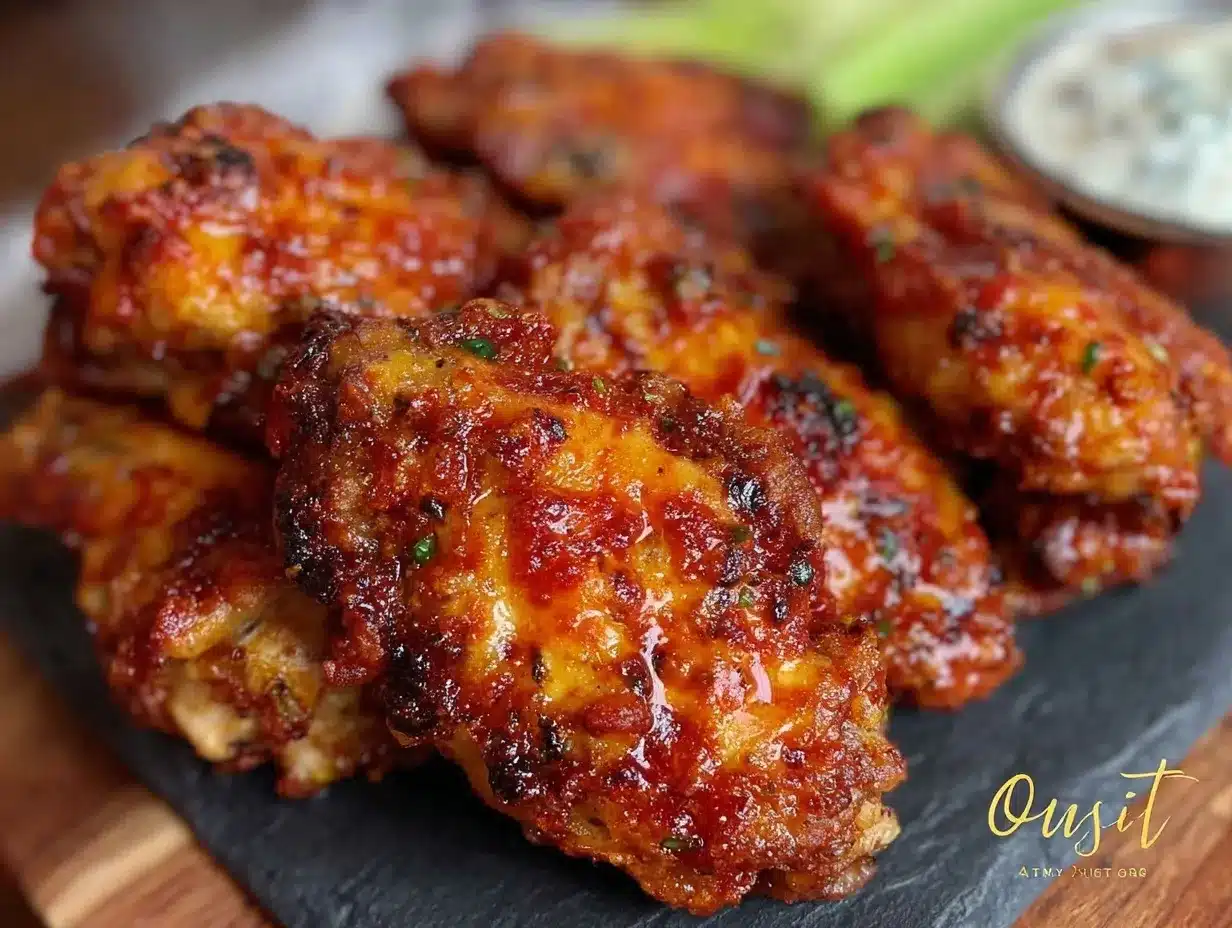 crispy air fryer chicken wings preparation steps