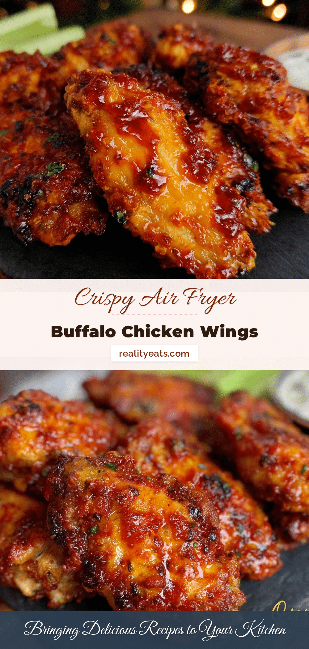 crispy air fryer chicken wings recipe