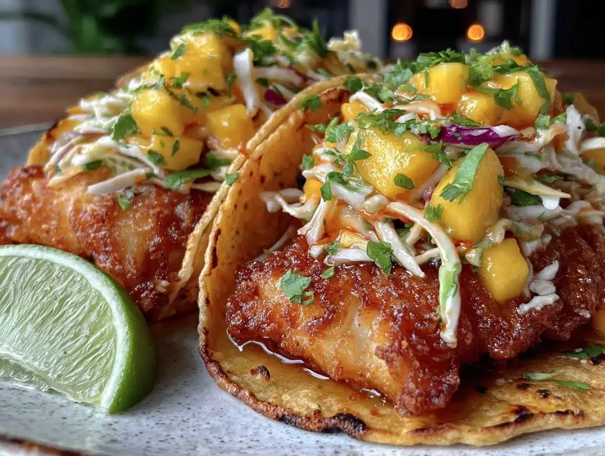 crispy air fryer fish tacos preparation steps