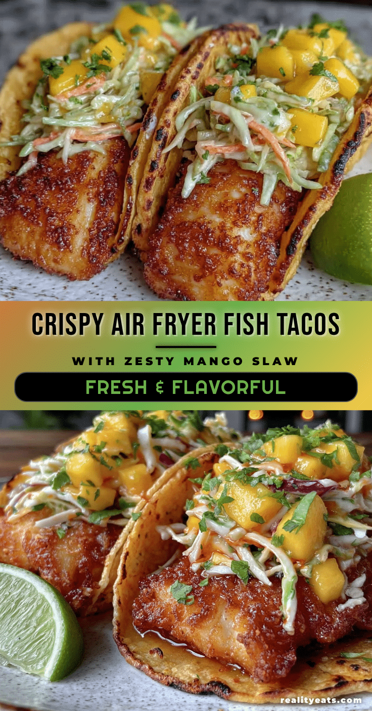 crispy air fryer fish tacos recipe