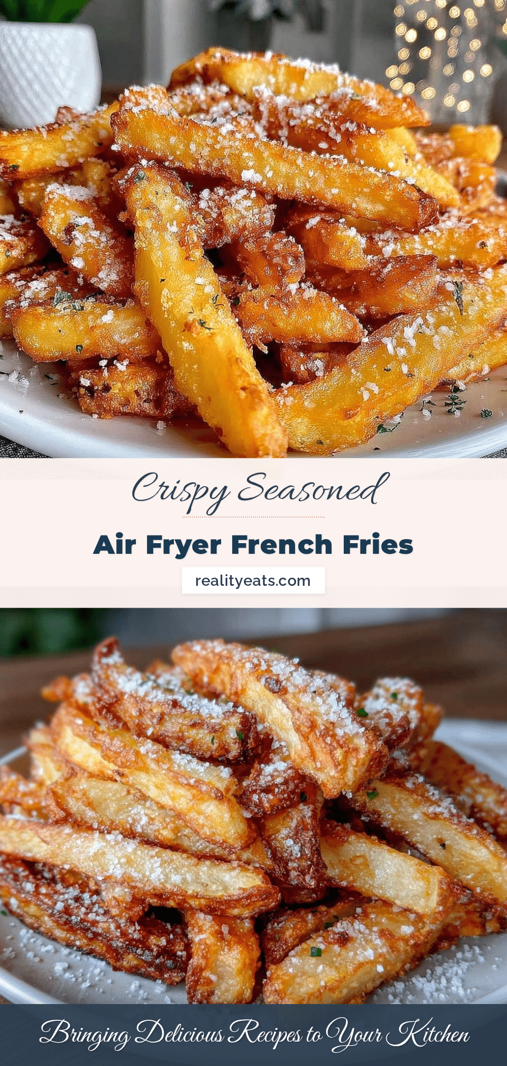 crispy air fryer french fries recipe