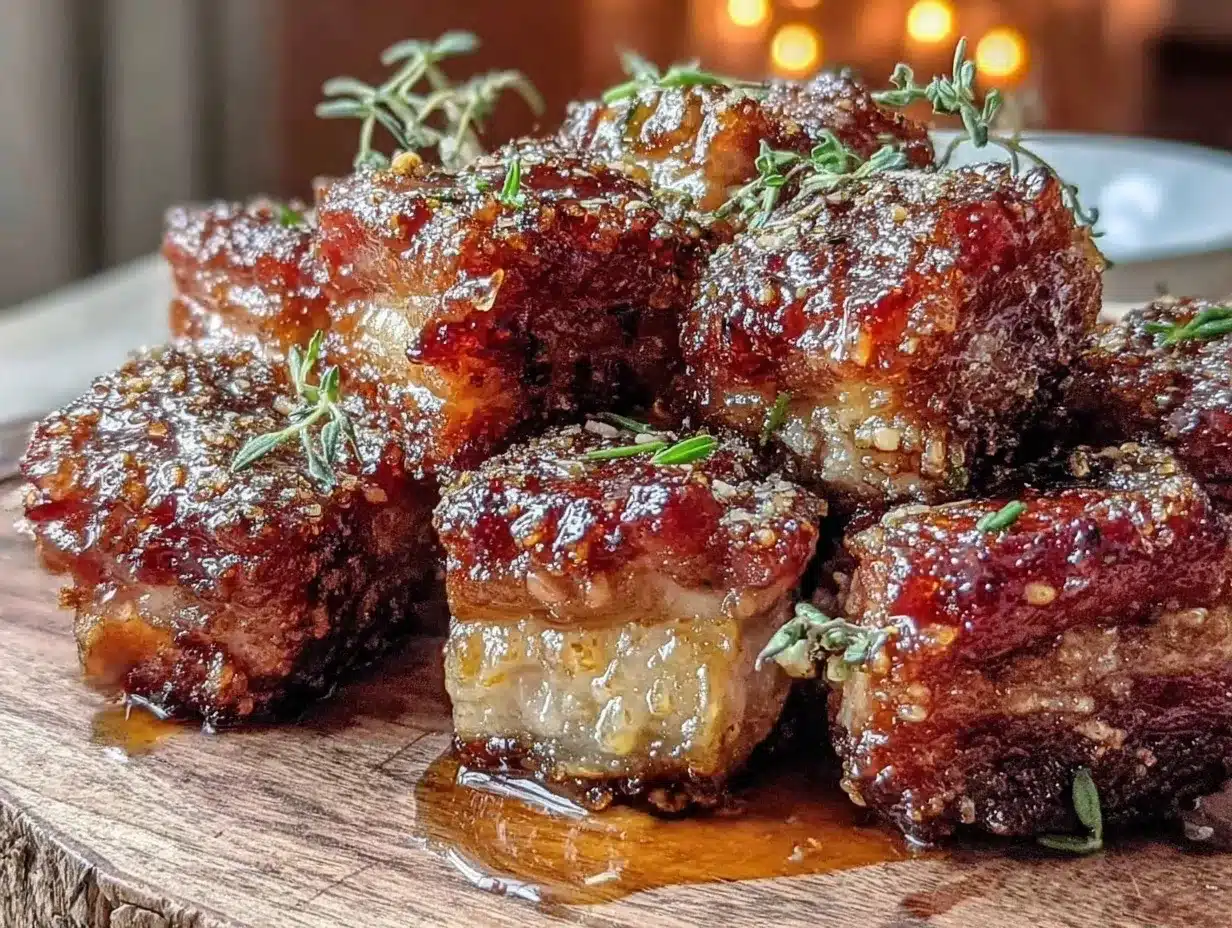 crispy air fryer pork belly bites preparation steps