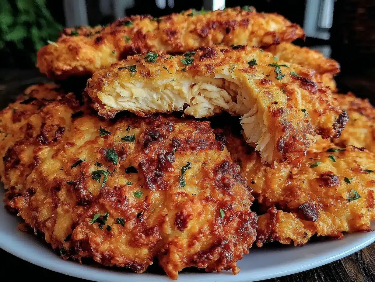 crispy baked ranch chicken tenders preparation steps