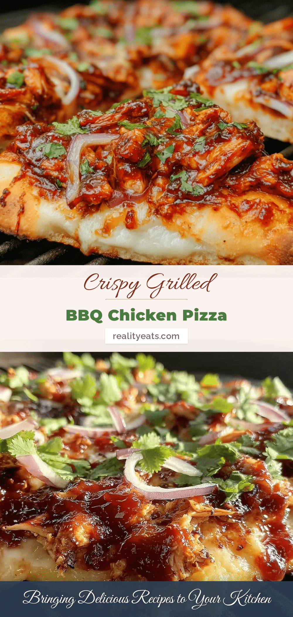 crispy BBQ chicken pizza recipe