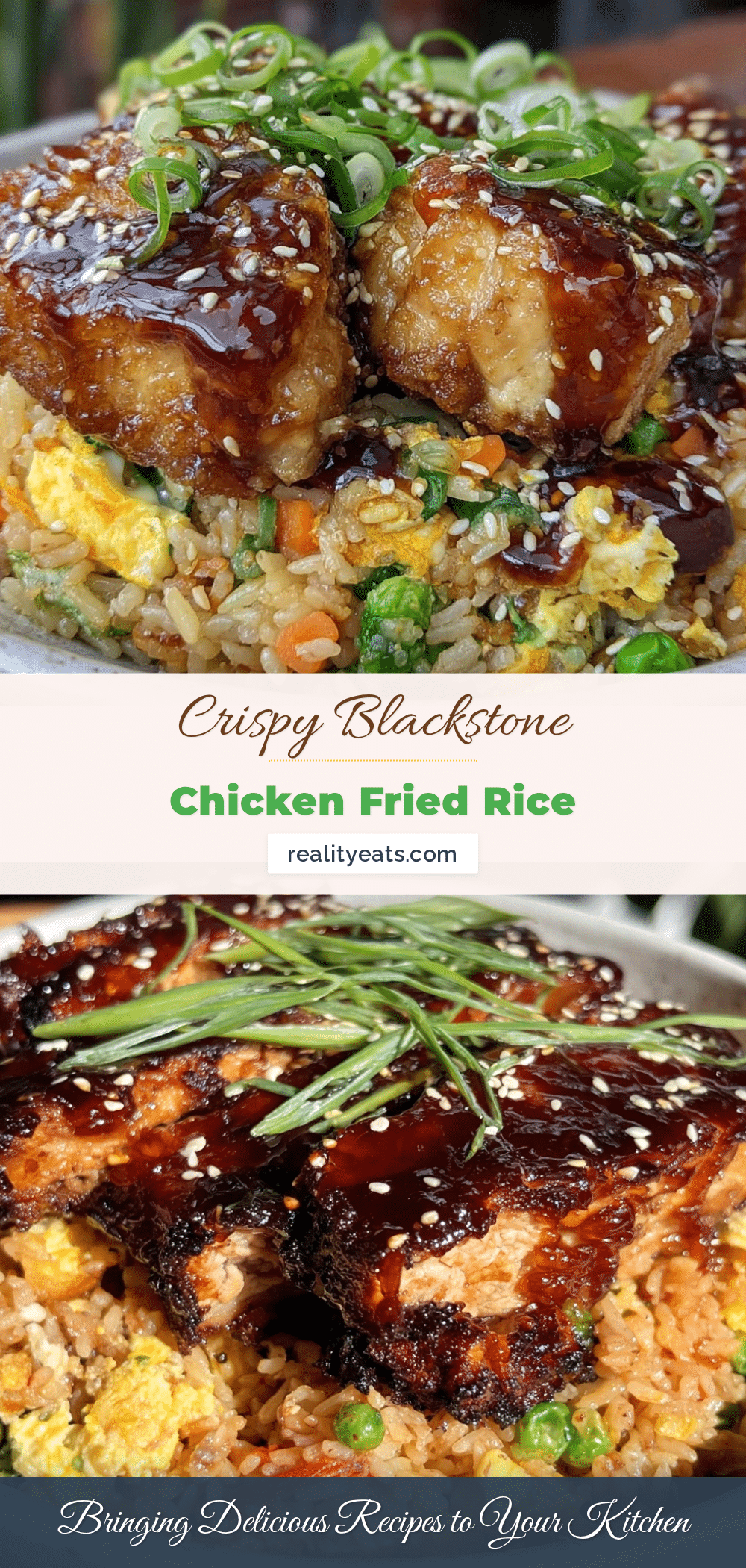 crispy blackstone chicken fried rice recipe