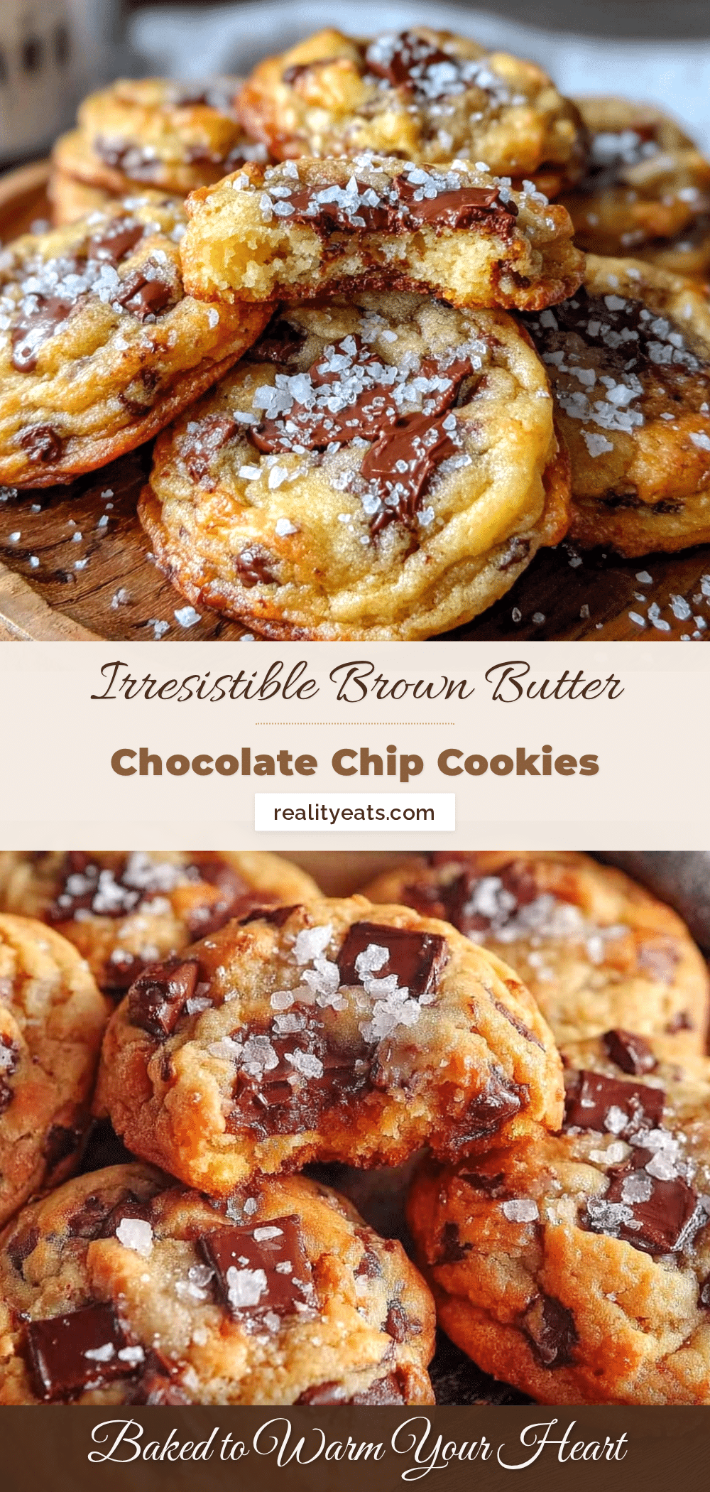 crispy brown butter chocolate chip cookies recipe
