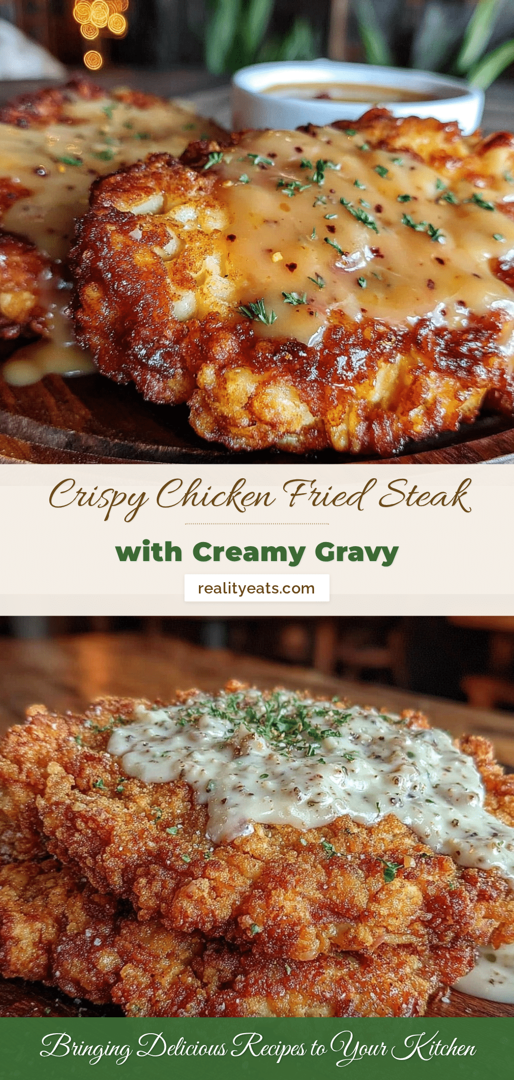 crispy chicken fried steak recipe