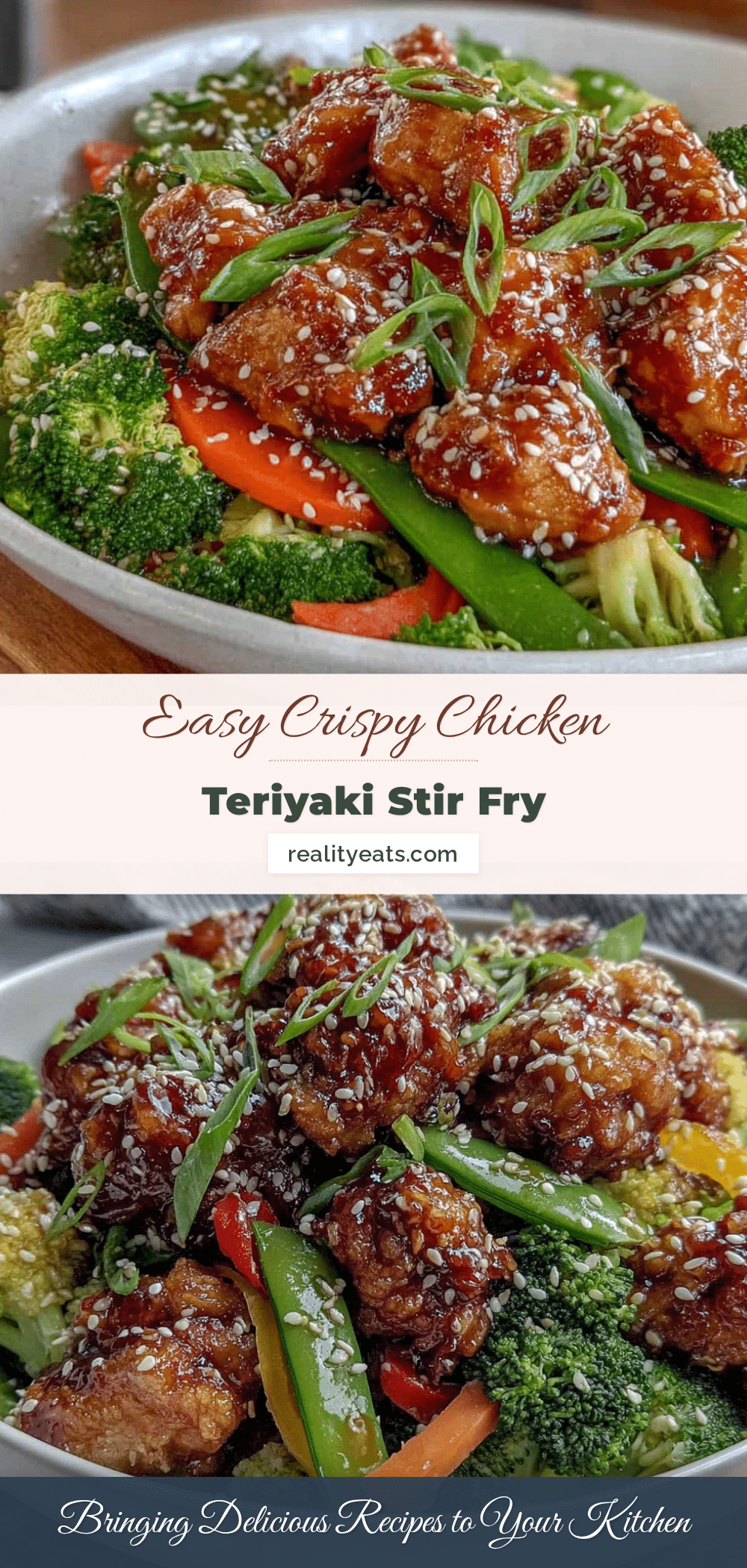 crispy chicken teriyaki stir fry recipe