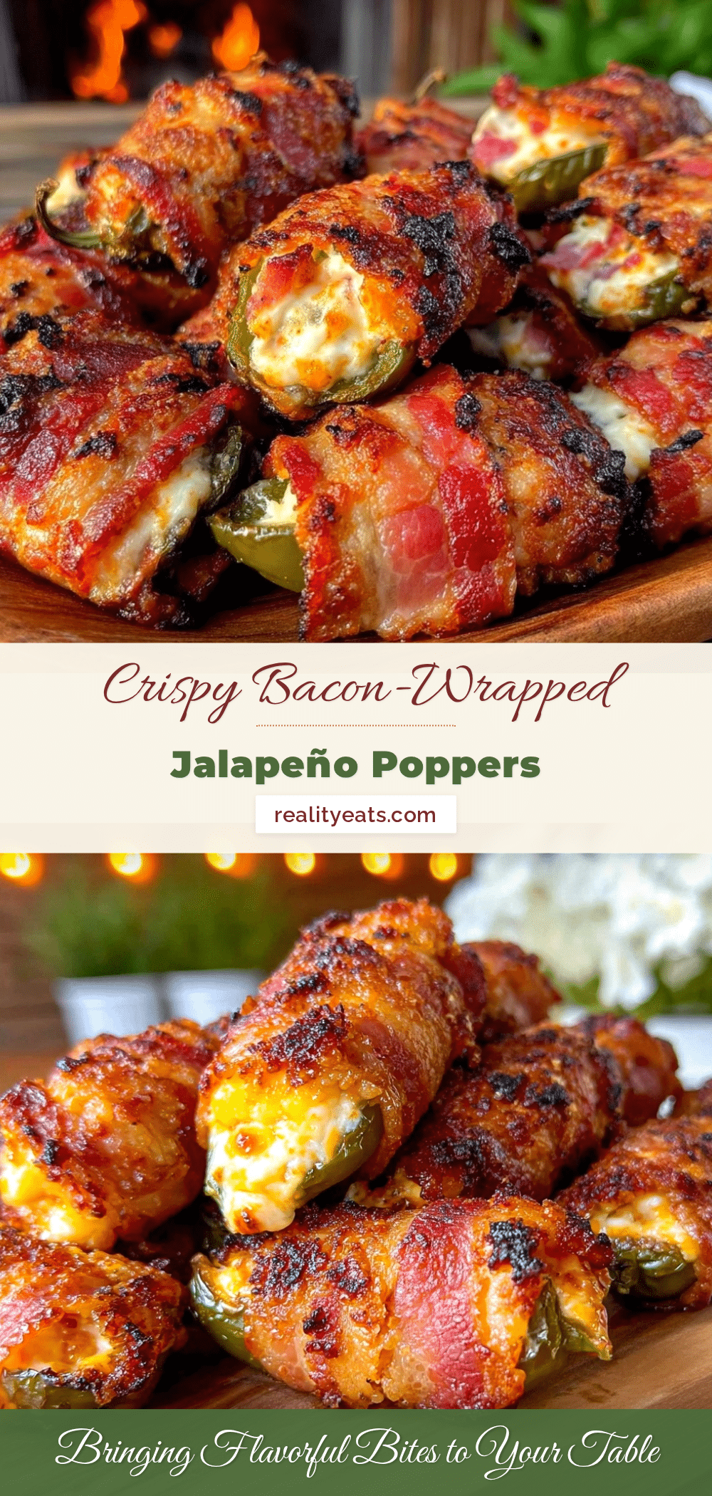 crispy grilled bacon-wrapped jalapeño poppers recipe