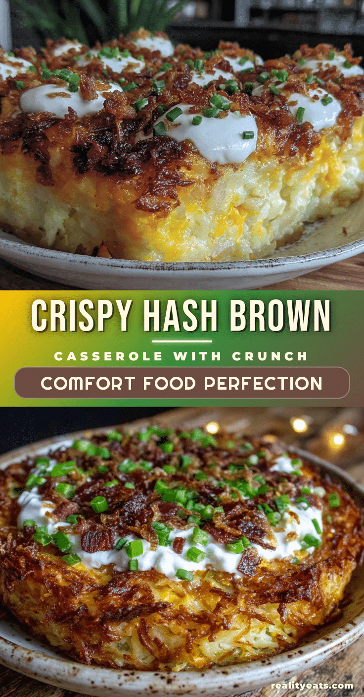 crispy hash brown casserole recipe