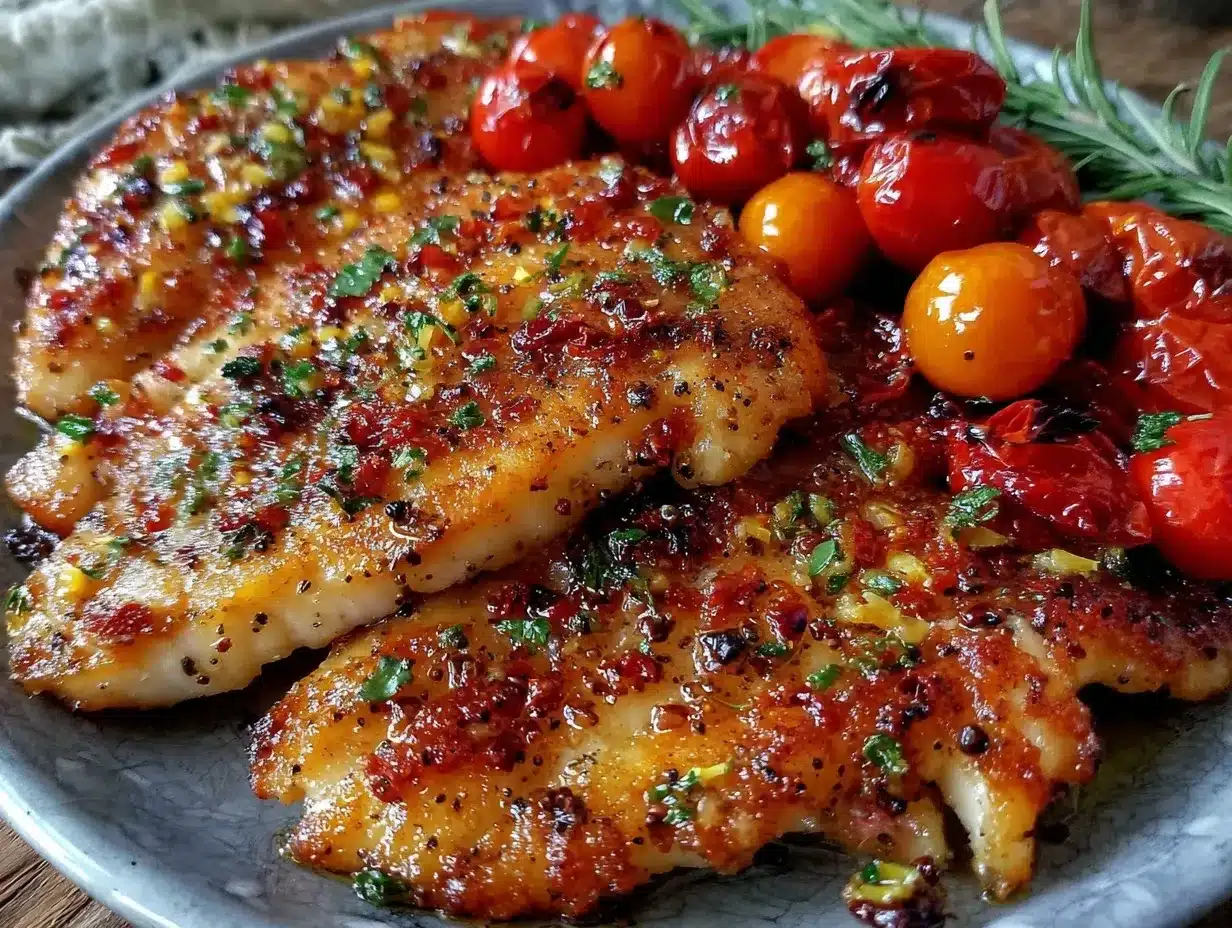 crispy lemon pepper tilapia preparation steps