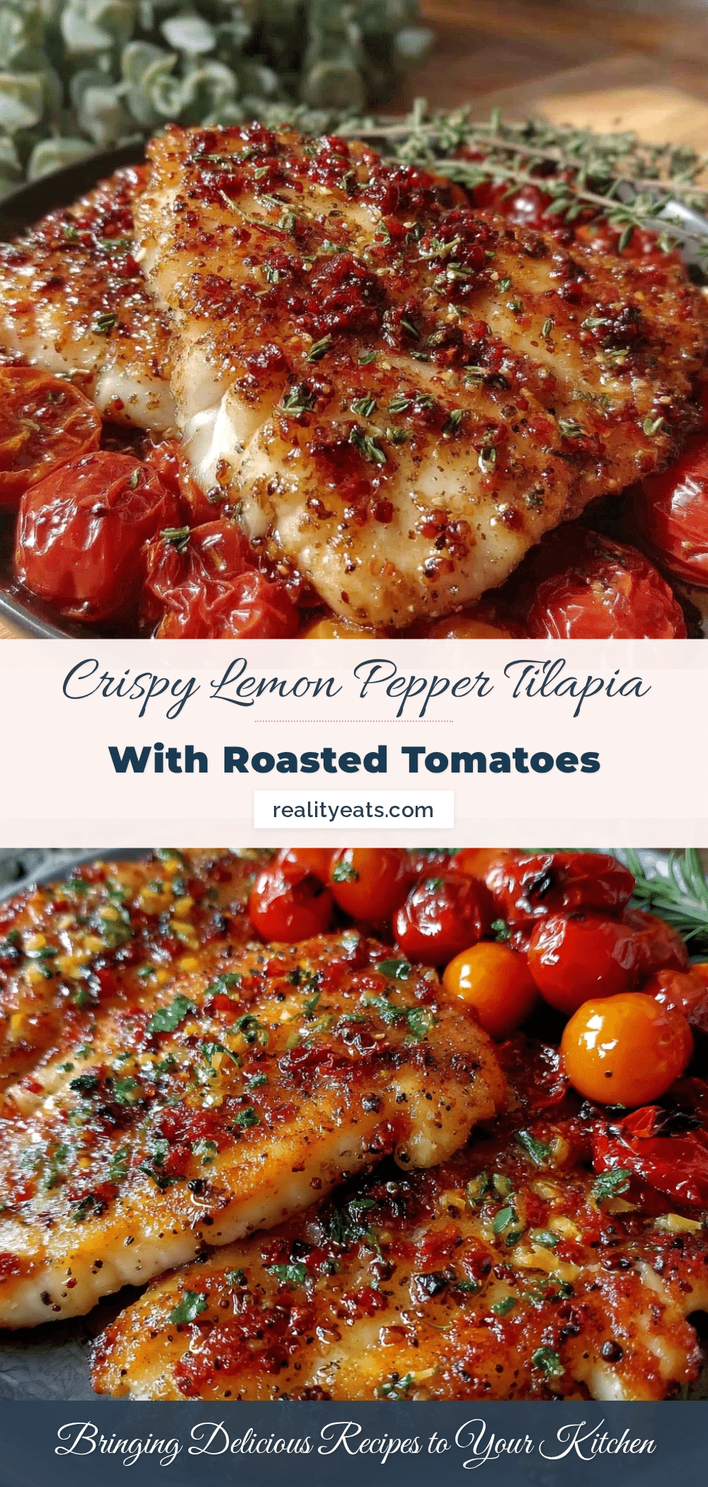 crispy lemon pepper tilapia recipe