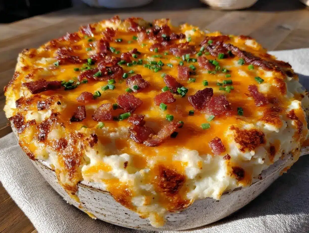 crispy twice baked potato casserole preparation steps