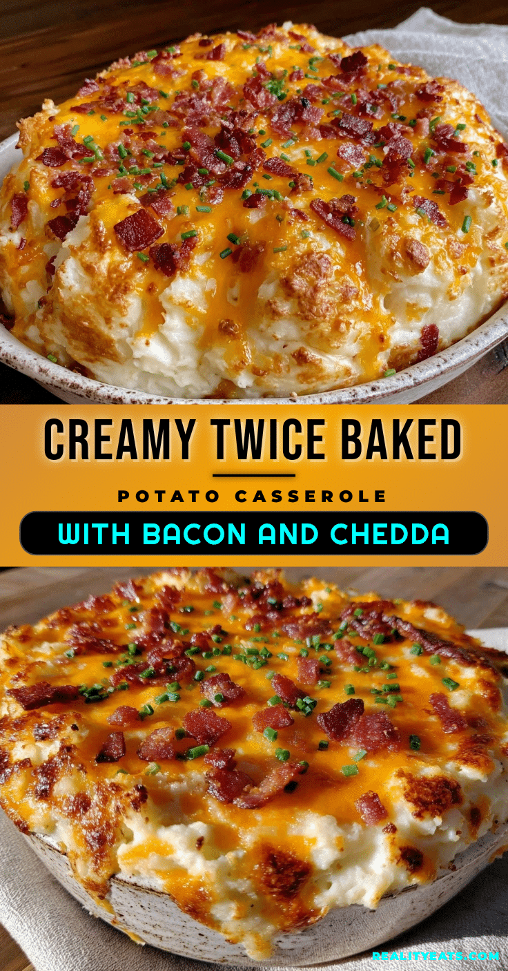 crispy twice baked potato casserole recipe