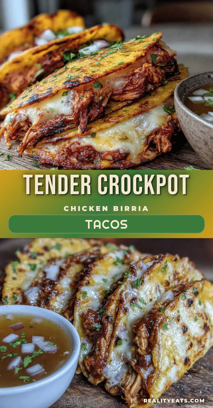 crockpot chicken birria tacos recipe