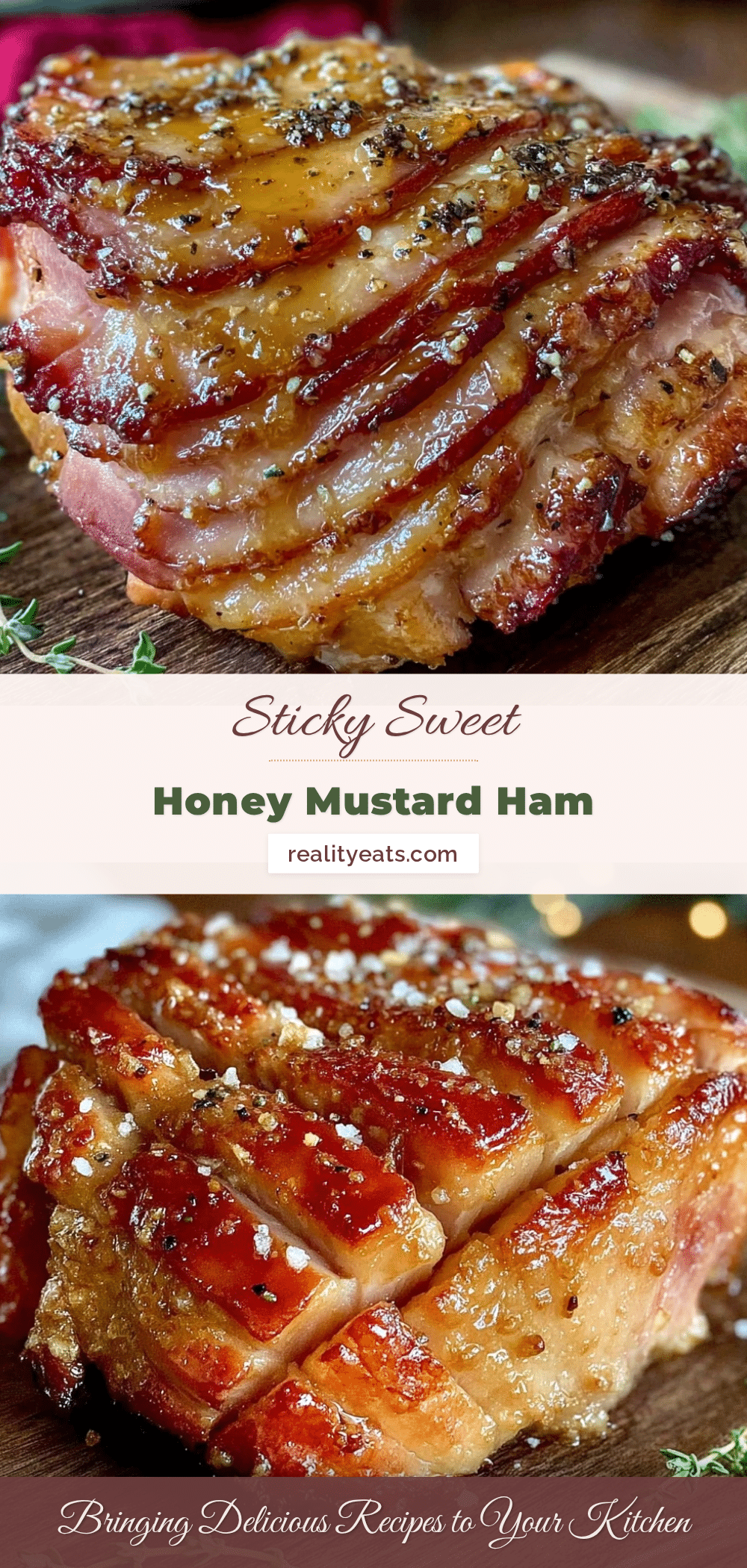 crockpot honey mustard ham recipe