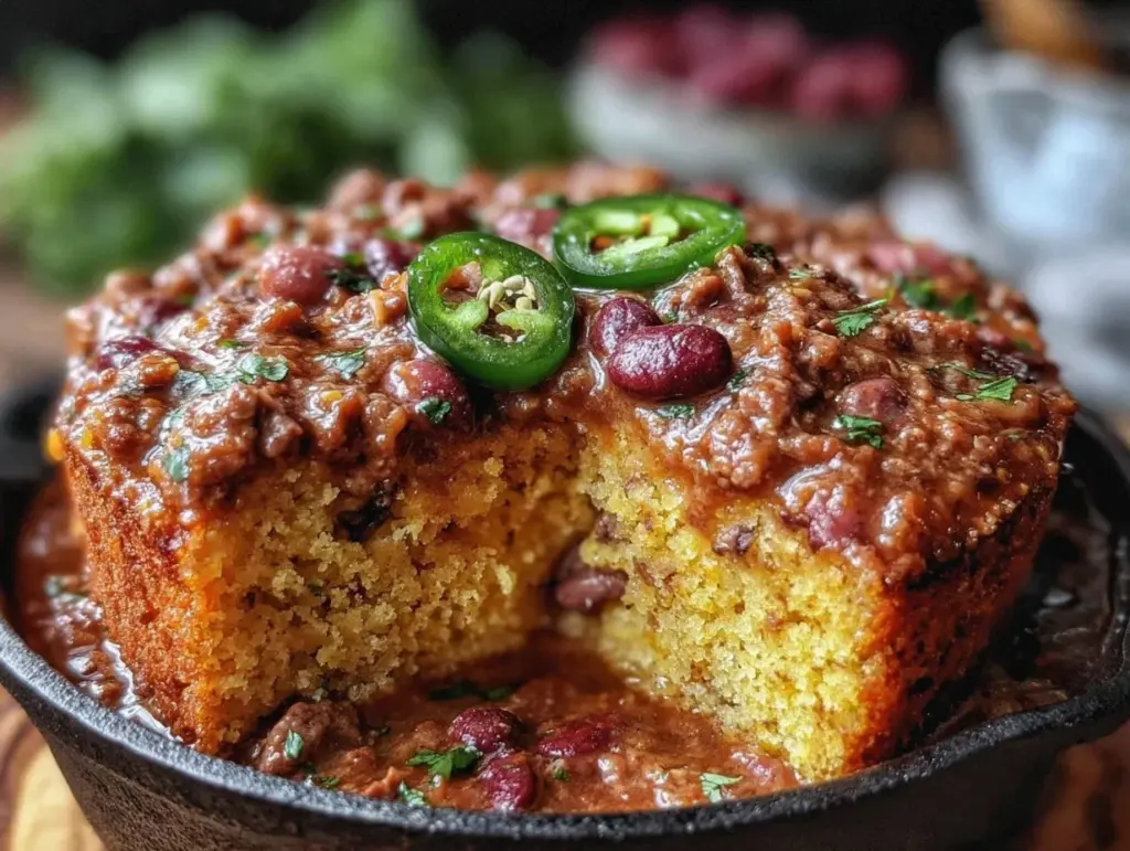 Dutch oven campfire chili - featured image