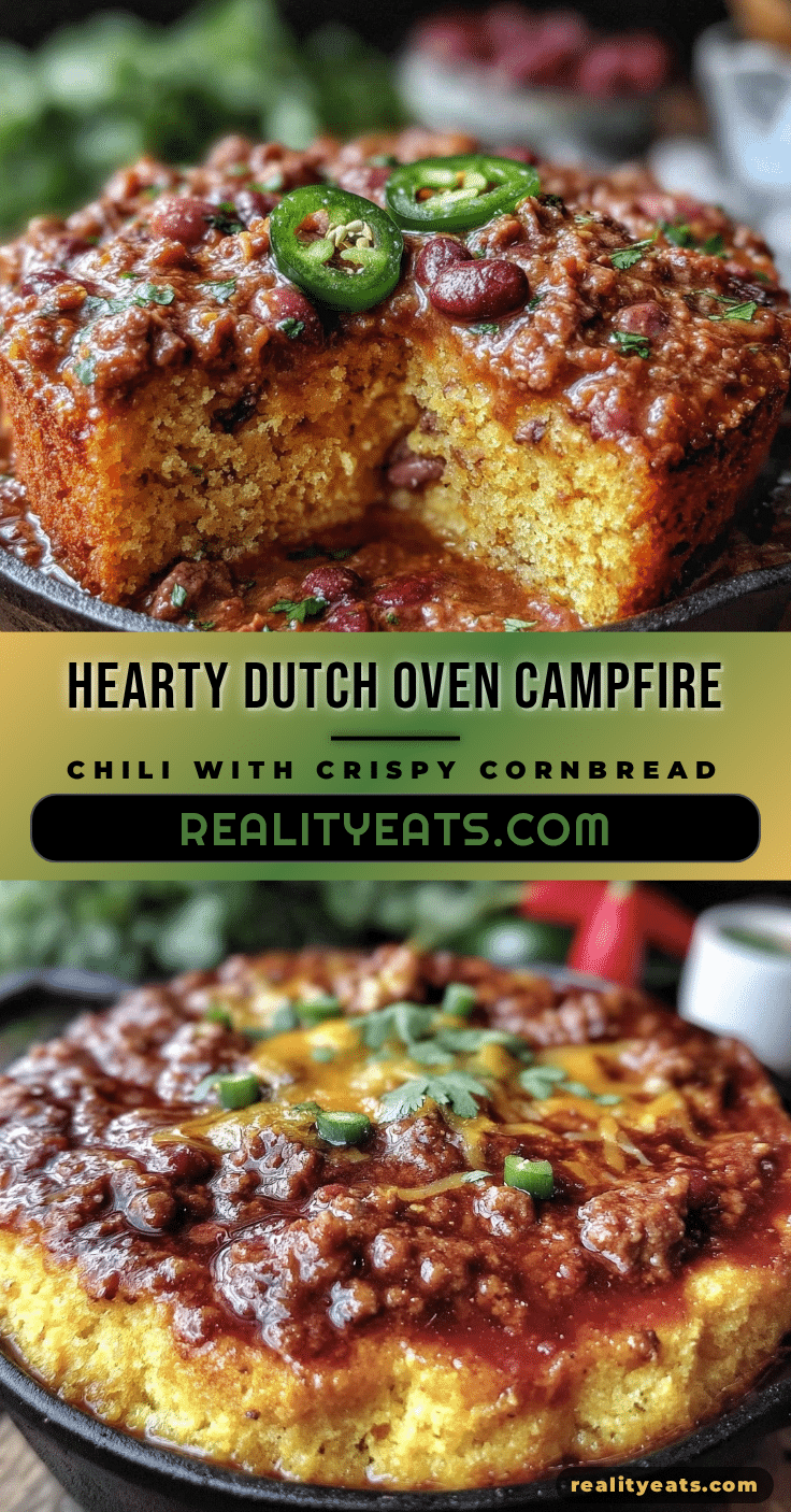Dutch oven campfire chili recipe