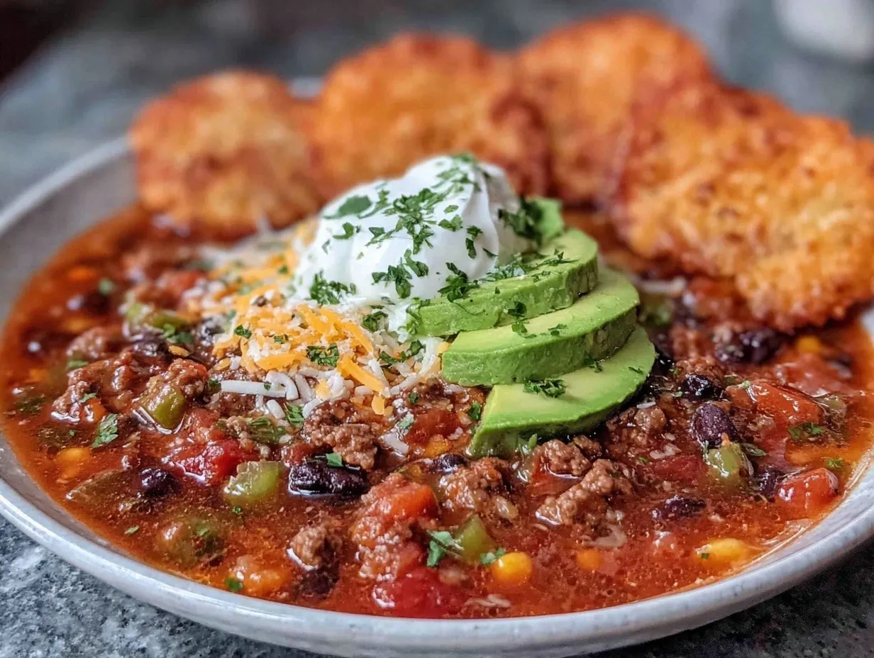 easy one-pot taco soup preparation steps