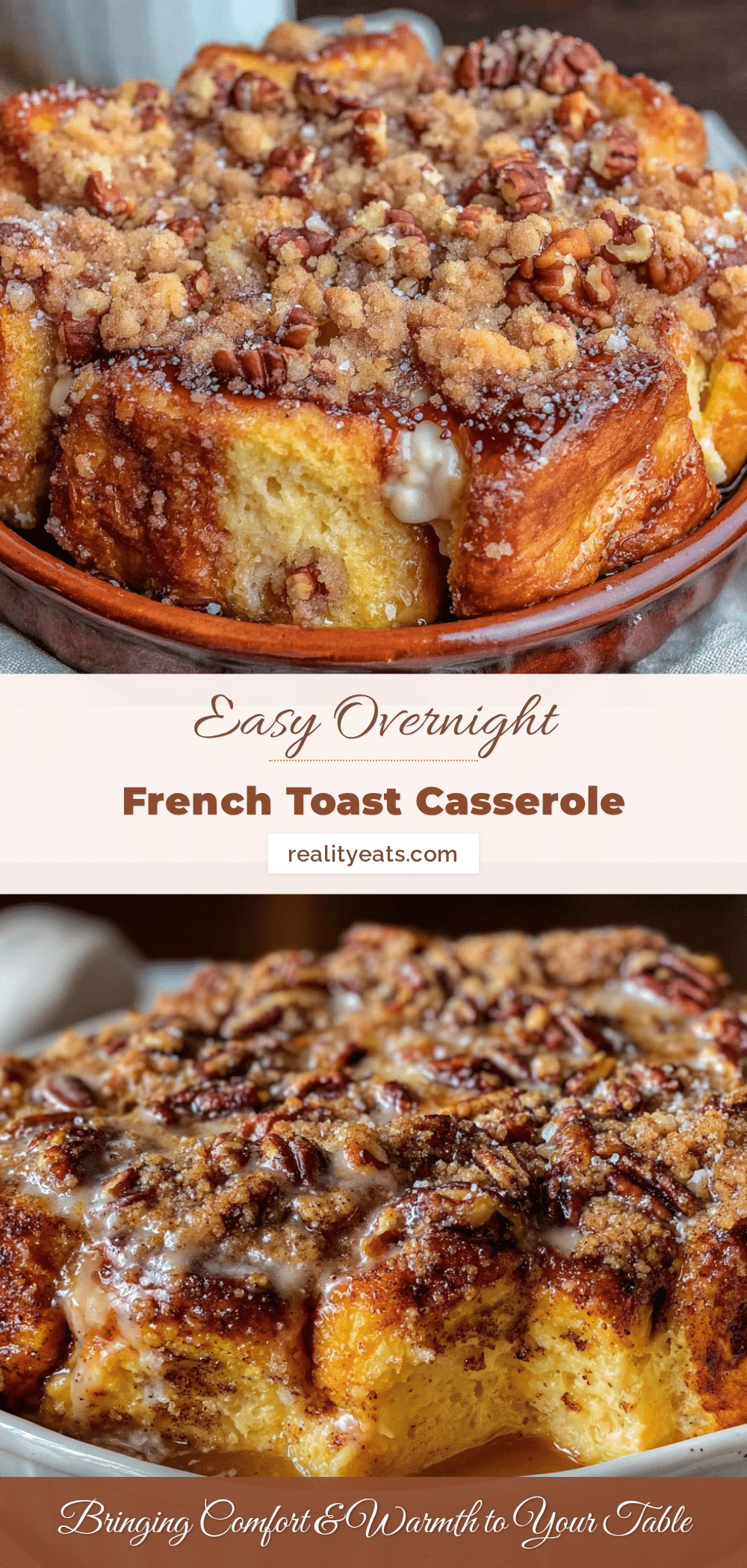 easy overnight french toast casserole recipe