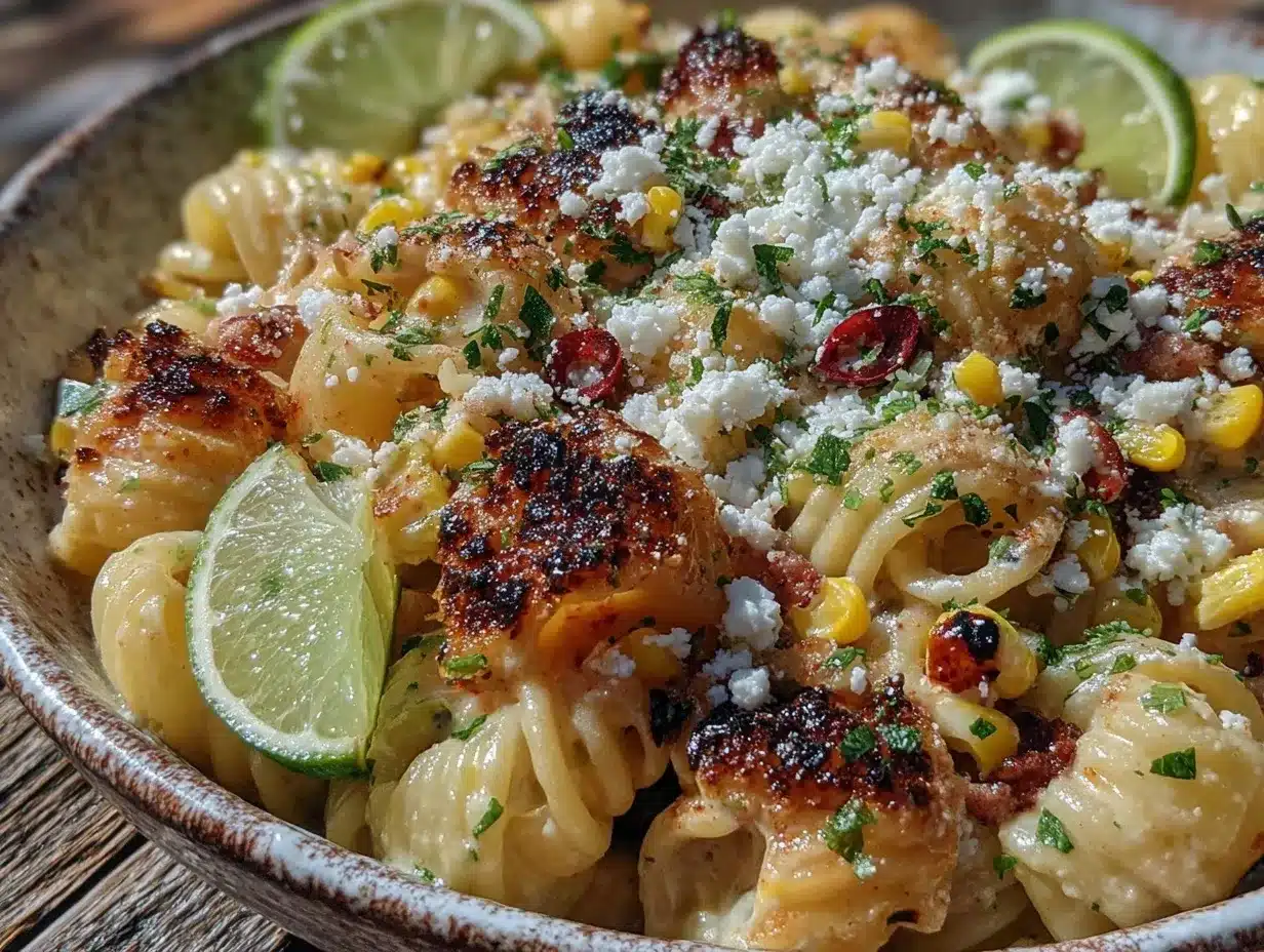 elote street corn pasta salad preparation steps