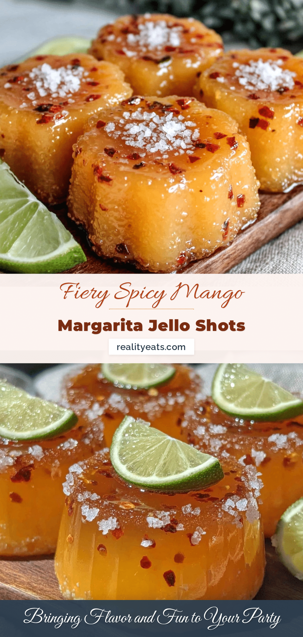 fiery spicy mango margarita jello shots recipe