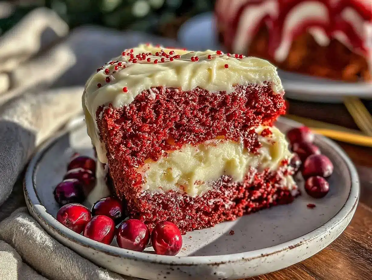 firecracker red velvet poke cake preparation steps