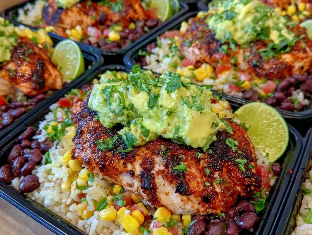 Flavorful Chicken Burrito Bowl - featured image