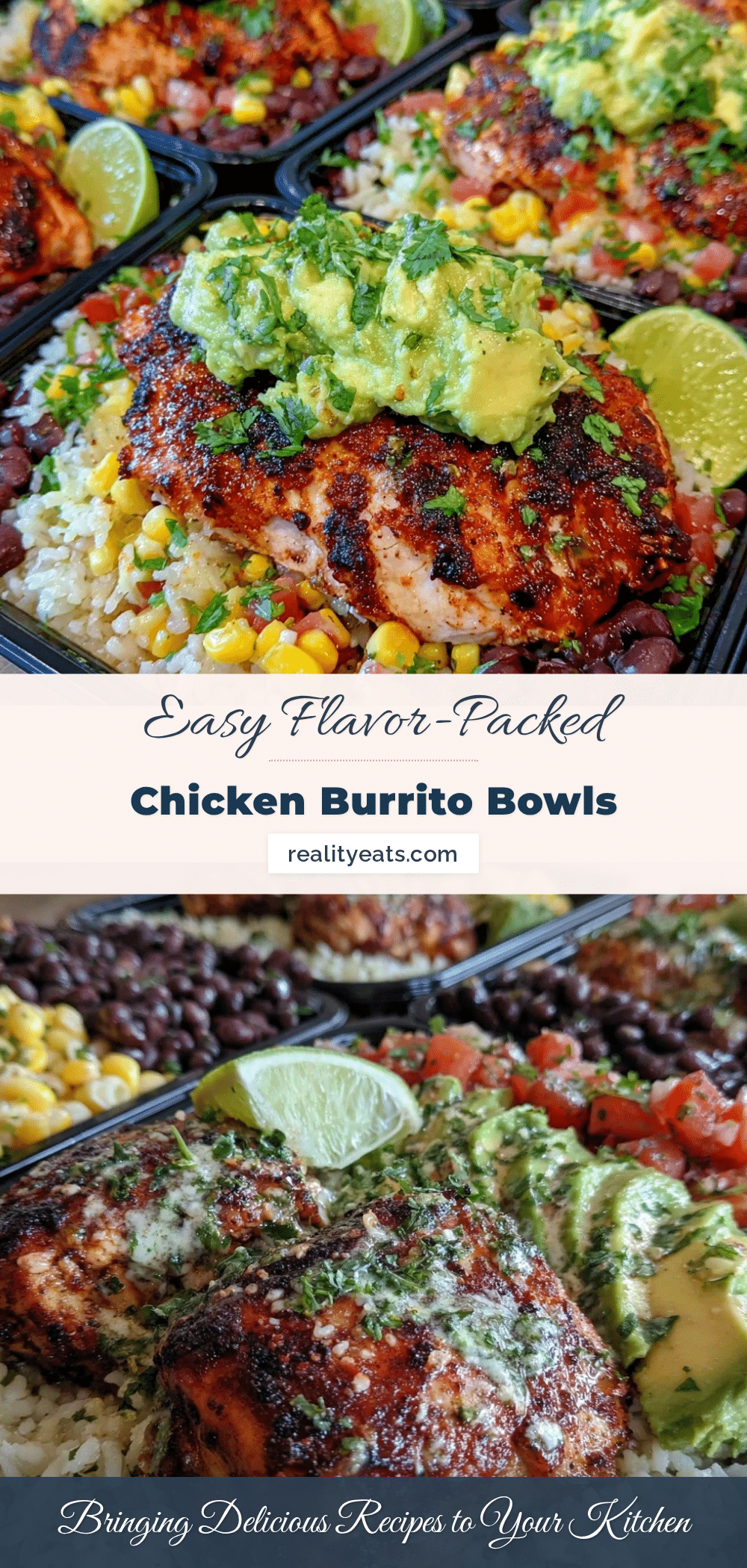 Flavorful Chicken Burrito Bowl recipe