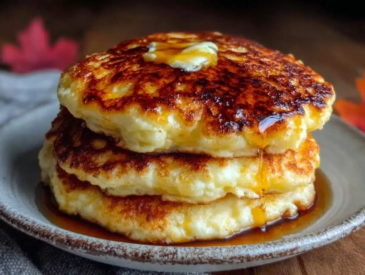 fluffy sourdough discard pancakes preparation steps
