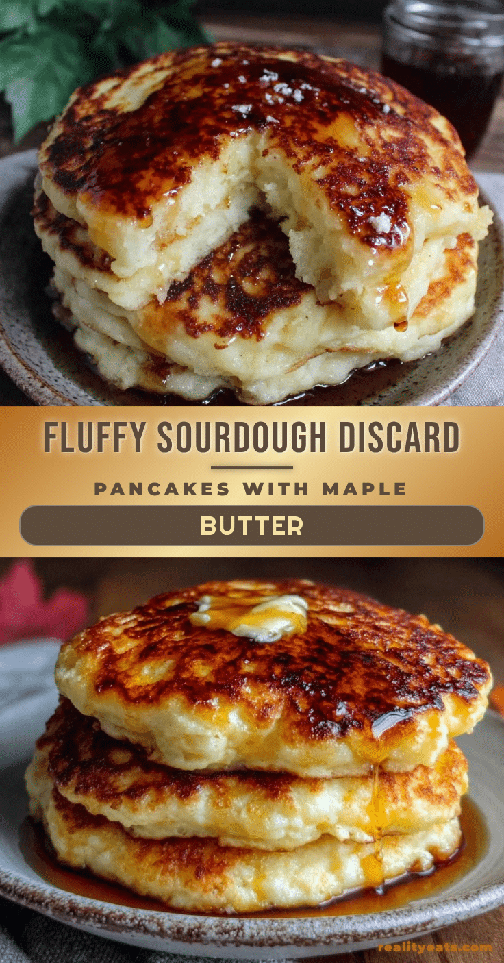 fluffy sourdough discard pancakes recipe