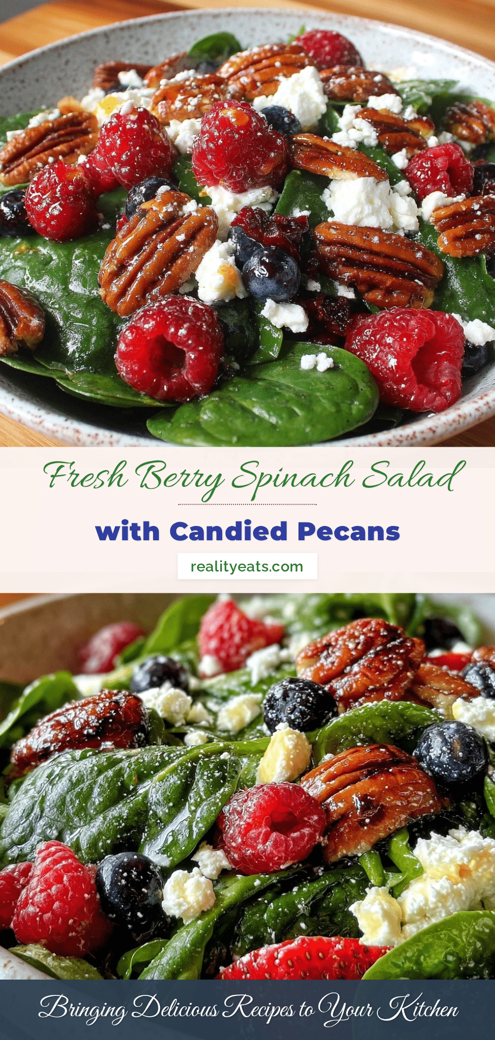 Fresh Berry Spinach Salad recipe
