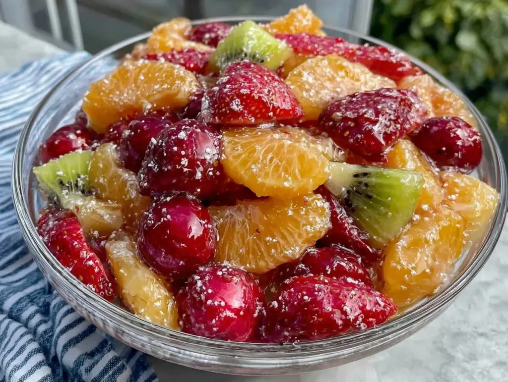 Fresh Brunch Mimosa Fruit Salad - featured image