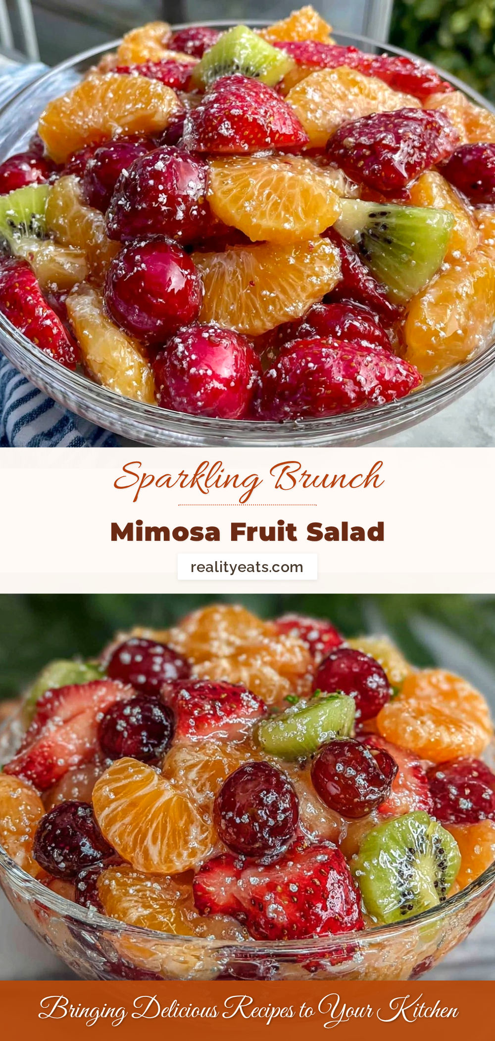 Fresh Brunch Mimosa Fruit Salad recipe