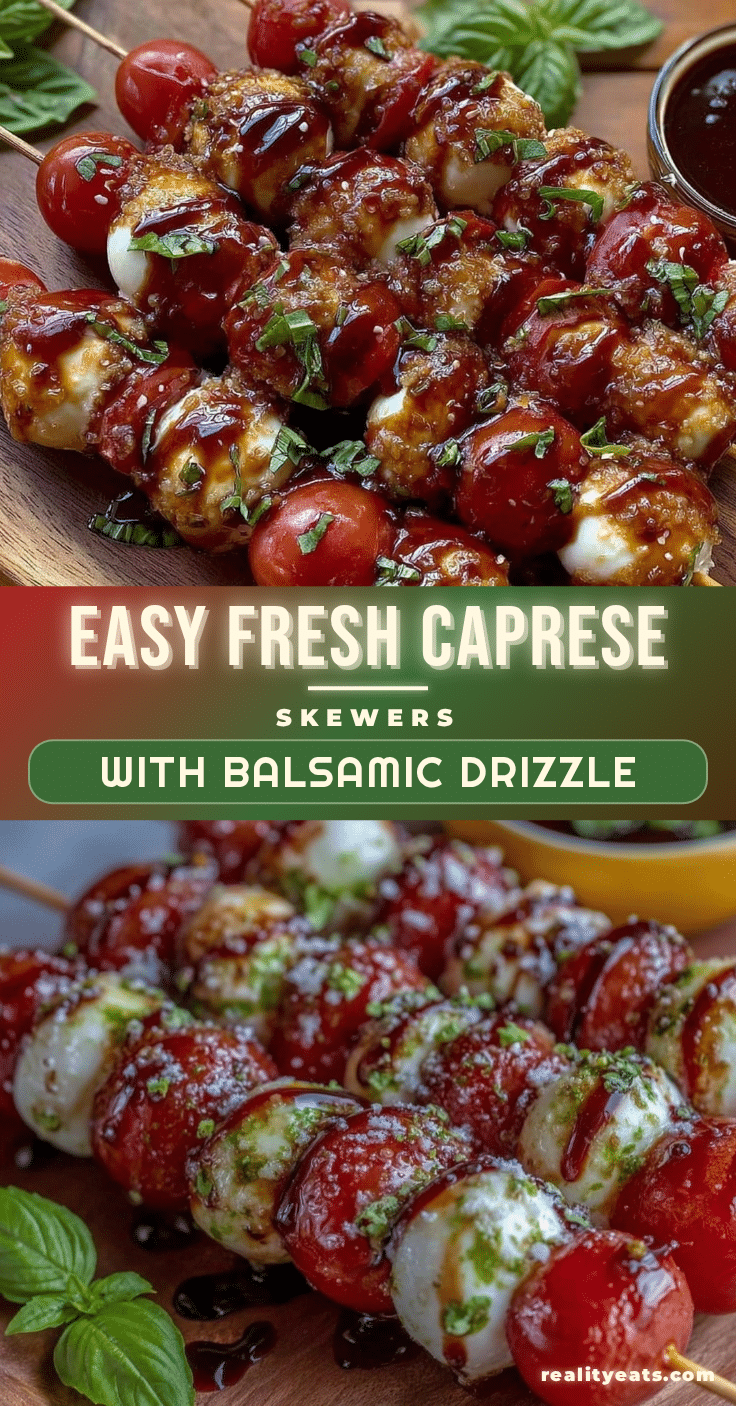 fresh caprese salad skewers recipe