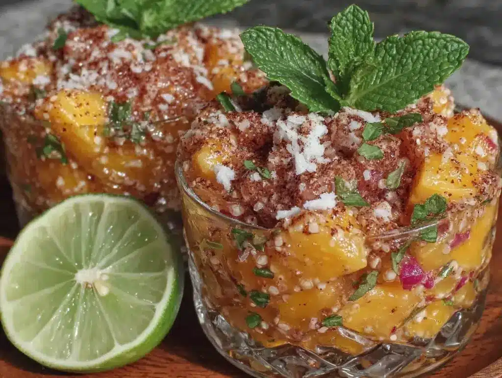 fresh tropical fruit cups - featured image
