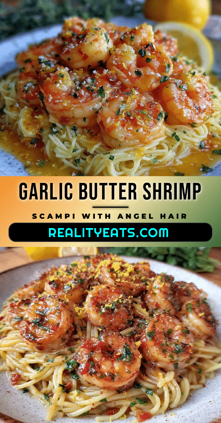 garlic butter shrimp scampi recipe