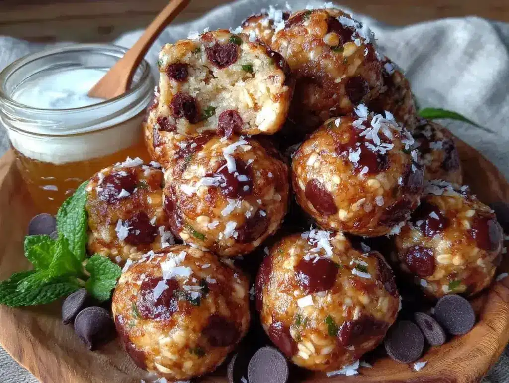 Greek Yogurt Protein Balls - featured image