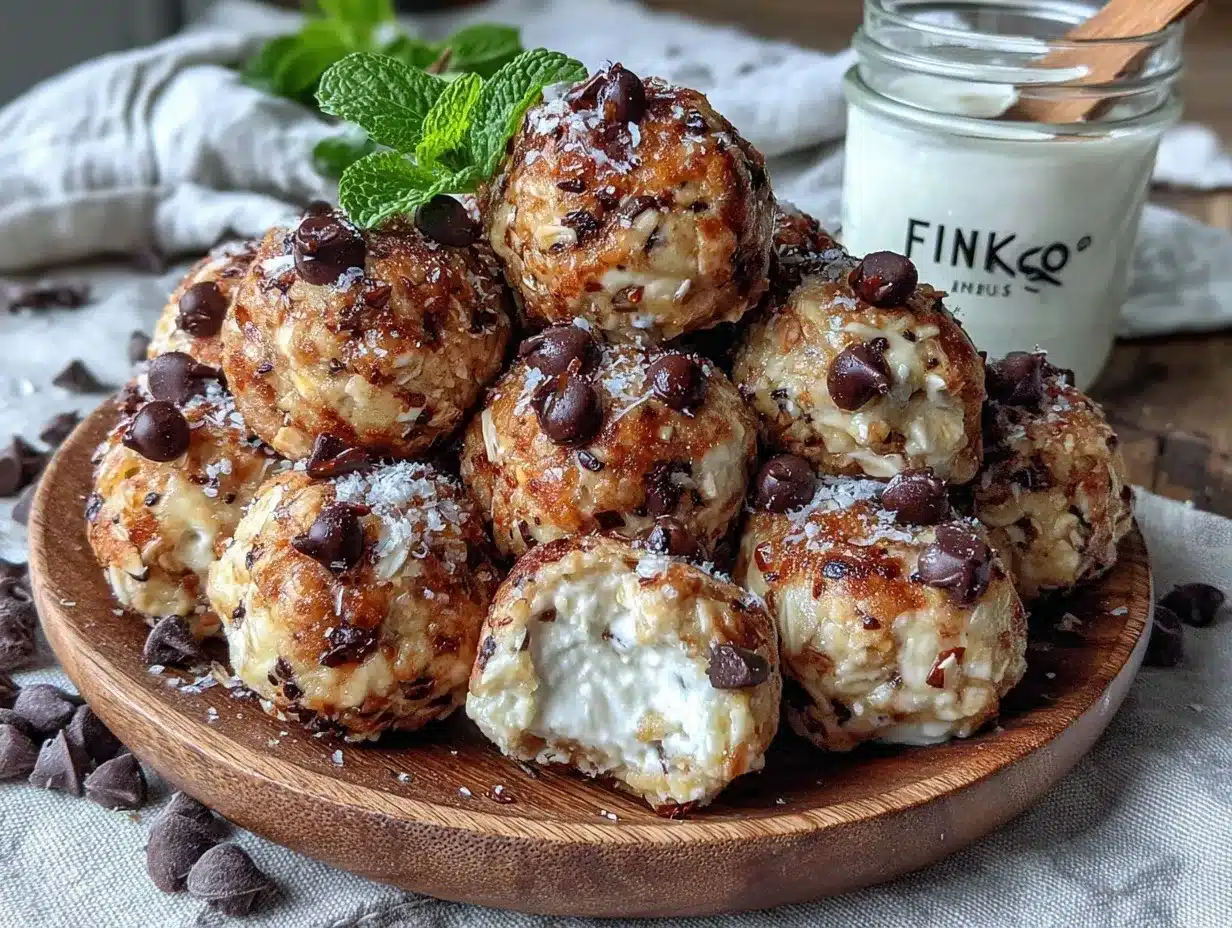 Greek Yogurt Protein Balls preparation steps