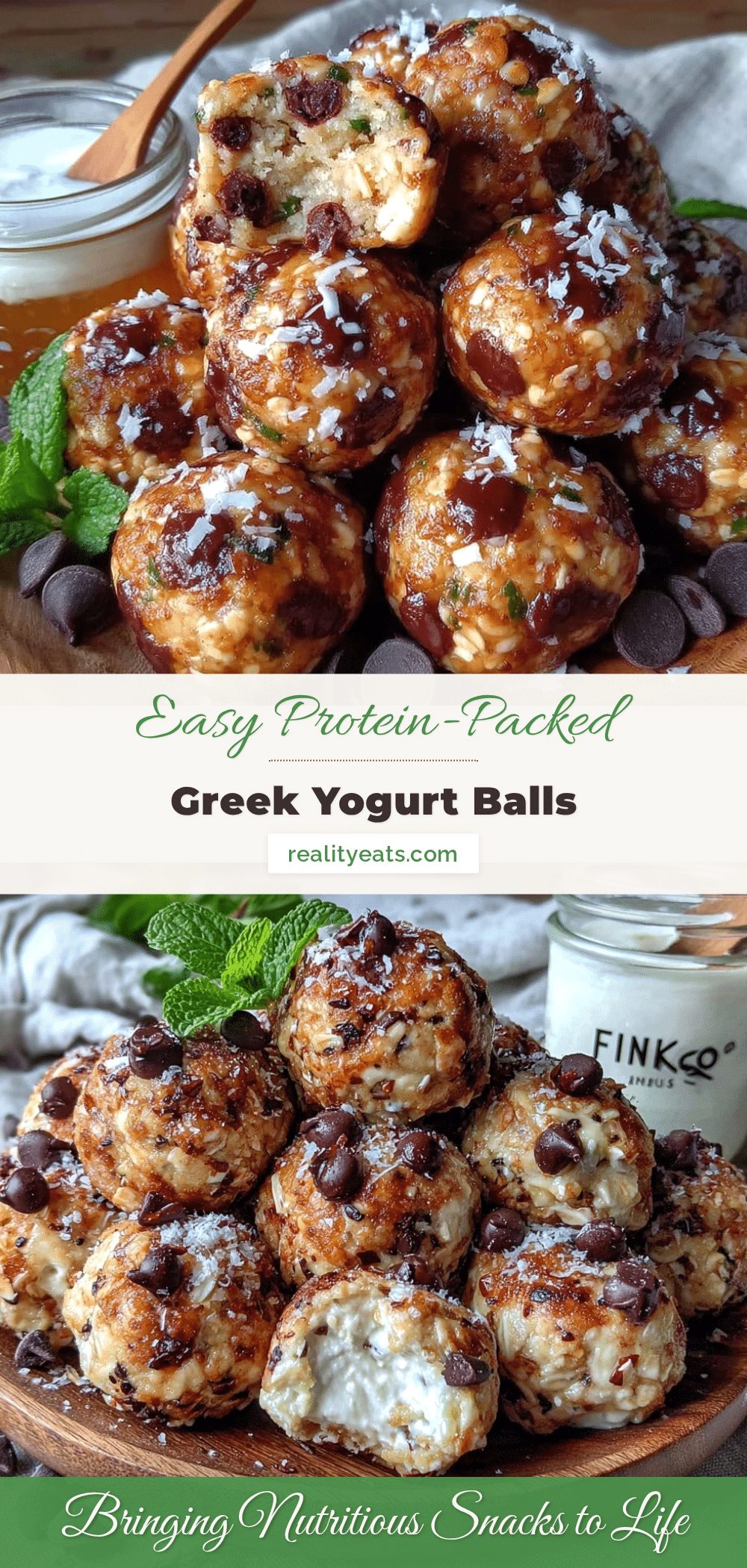 Greek Yogurt Protein Balls recipe